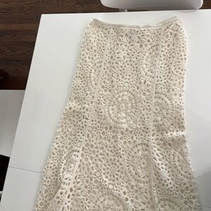 & Other Stories crochet skirt - NWT